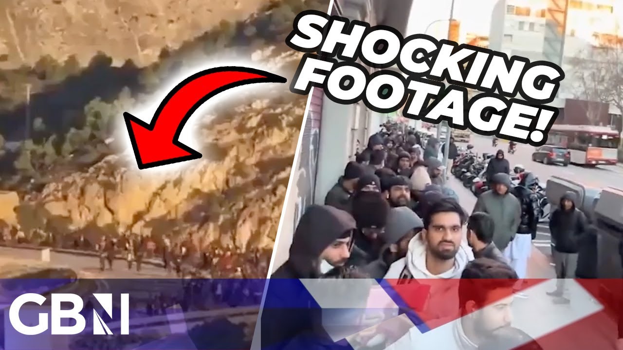 Half a MILLION migrants headed to the UK imminently?! - SHOCKING new footage released