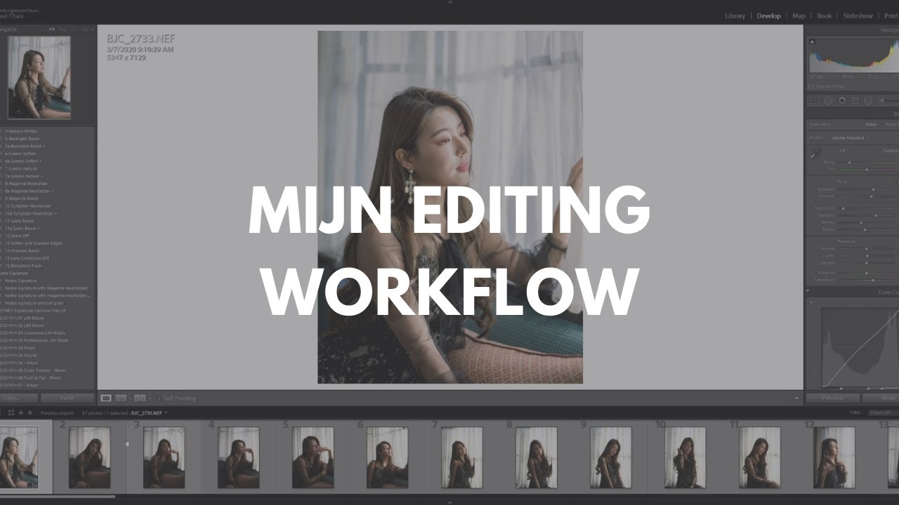 Mijn editing workflow van begin tot eind!