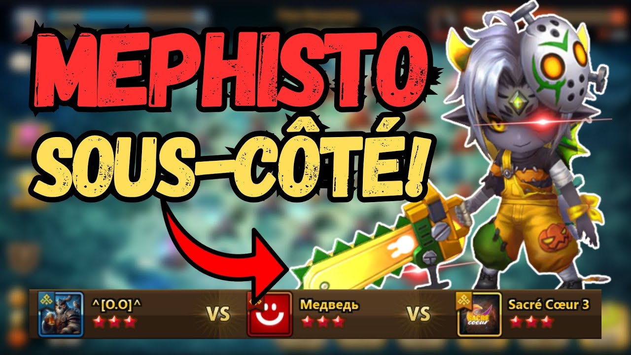 Mephisto est le counter parfait à Taranys ! SUMMONERS WAR