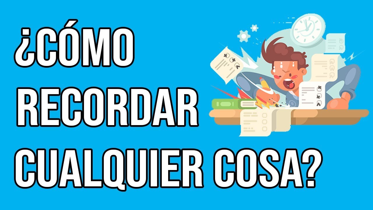 CÓMO RECORDAR CUALQUIER COSA | Método Loci