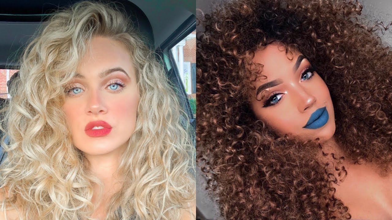 Os Cabelos Cacheados  e Ondulados Mais Lindos do Instagram #22 🌊🌸