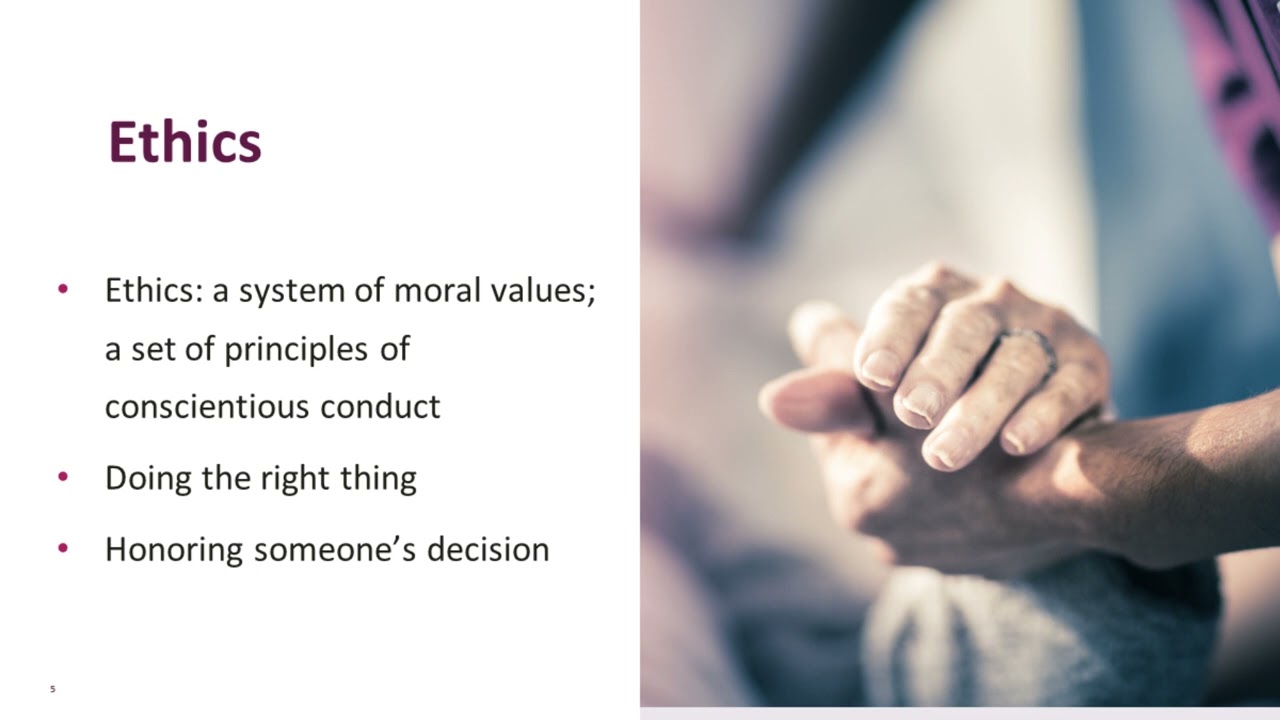 Navigating Ethical Choices in the Care of Older Adults
