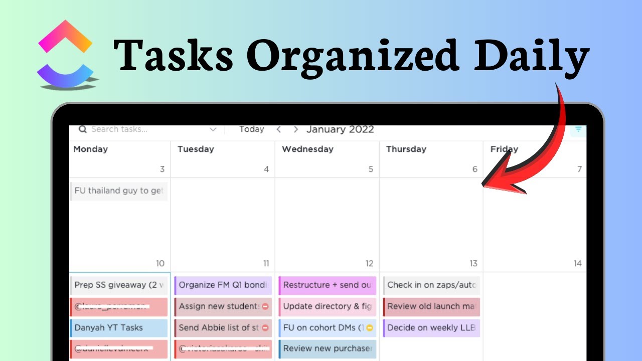 How to create a daily planner in ClickUp (Productivity Optimized)