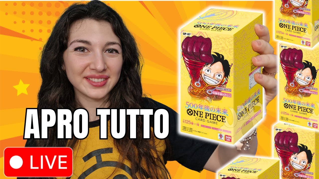 Sono arrivati i NUOVI BOX OP07 di One Piece Card Game 🔥a caccia della manga