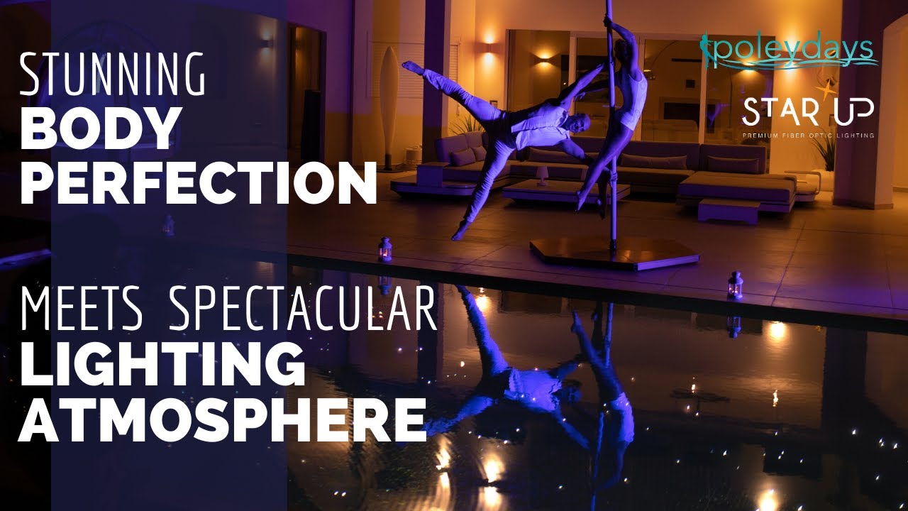Creative Content Marketing: Poledance performance in front of a real StarUpPool