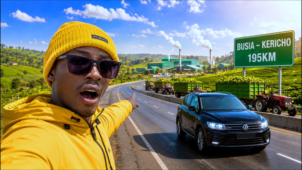 Epic 400KM  DRIVE from Bumala to Nairobi through SCENIC Muhoroni bypass.