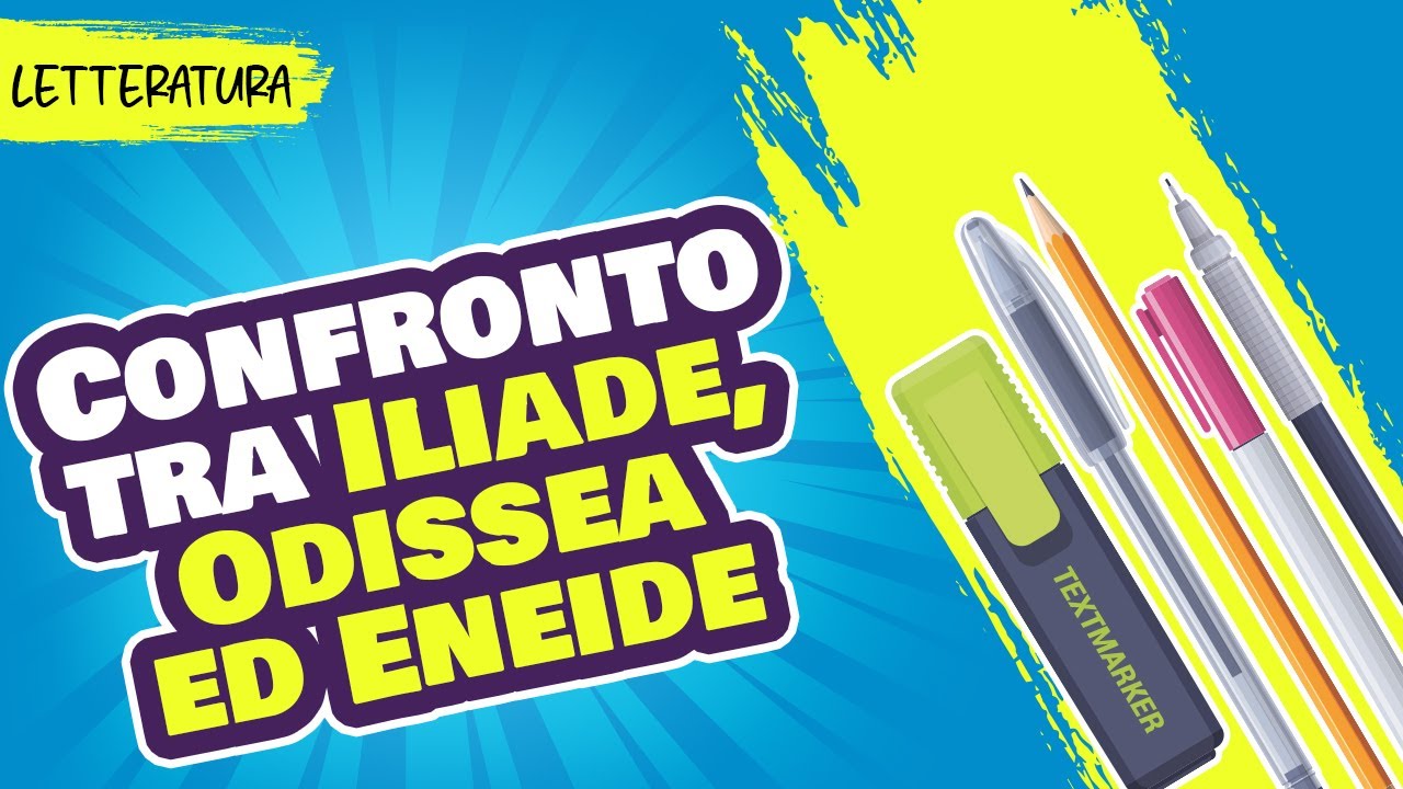 Iliade, Odissea ed Eneide a confronto