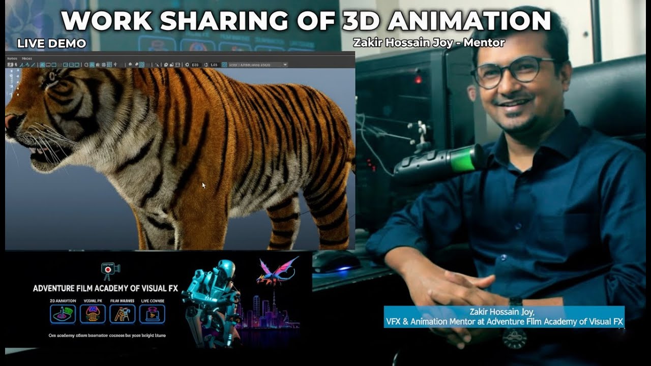 Work Sharing of 3D Animation in Bangladesh | AFAVFX | Dream journey vfx