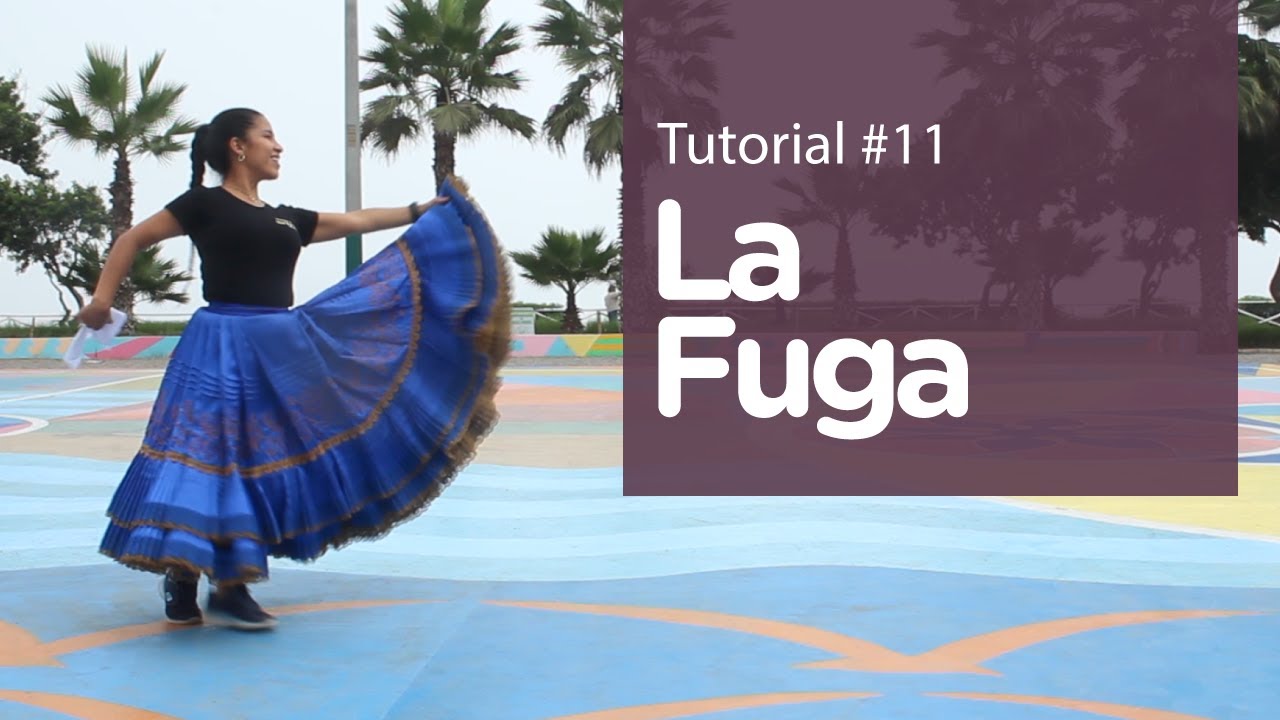 Pasos de Marinera Norteña | La Fuga (Tutorial básico)