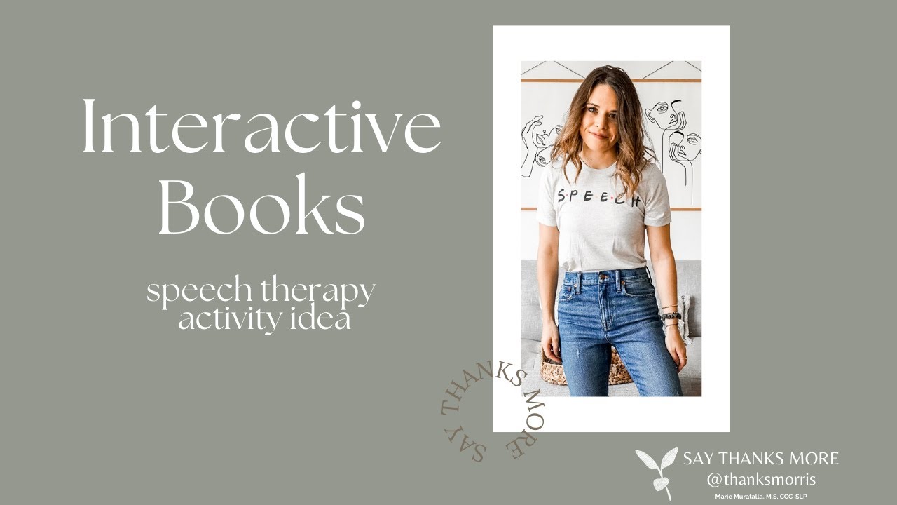 3 ways to use books in speech therapy
