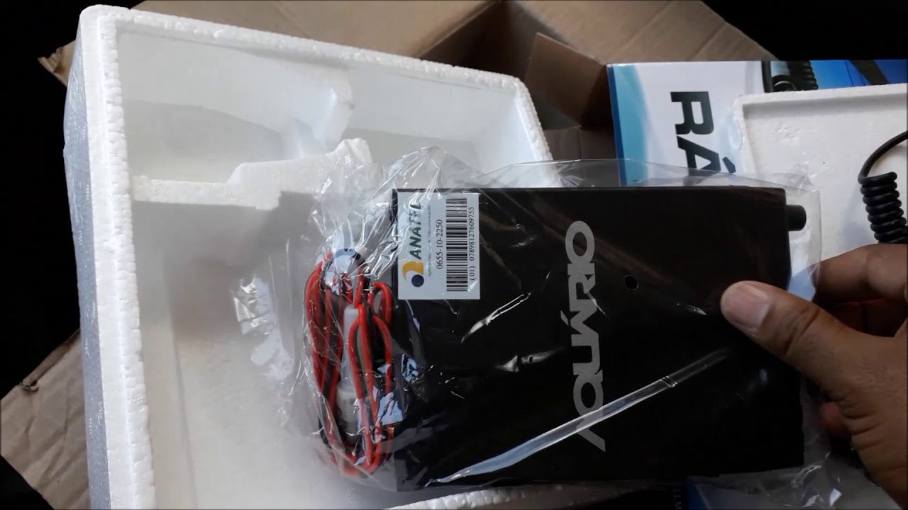 Rádio px Aquário RP40 Unboxing e teste
