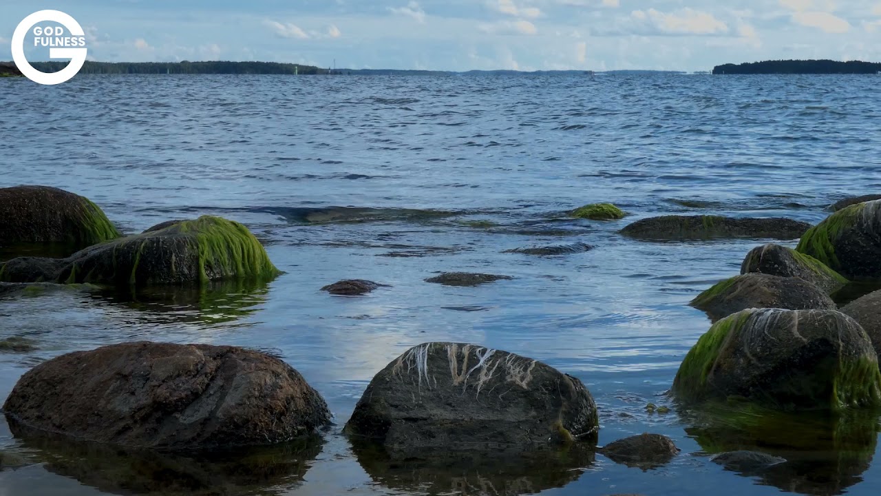 Godfulness-minuuttirentoutuminen. Jakso: Rantakivet.