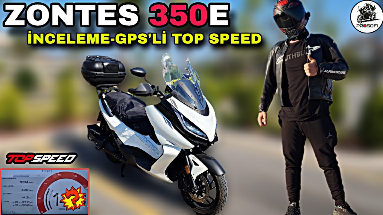 ÖZELLİK FIŞKIRIYOR !. ZONTES 350E İNCELEME VE TOP SPEED & ARABA KONFORUNDA VE NEREDEYSE PCX FİYATINA