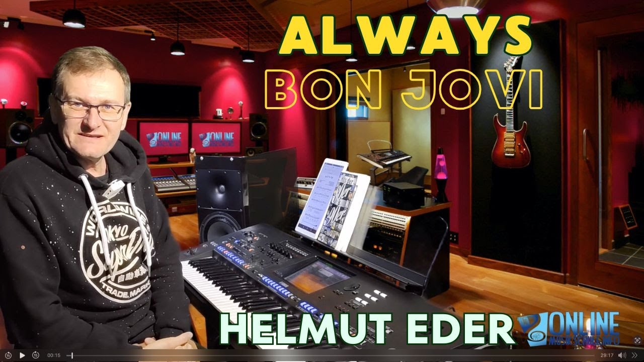 #161 ALWAYS - Bon Jovi | Cover by Helmut Eder | Onlinemusikschule live am Yamaha Genos -