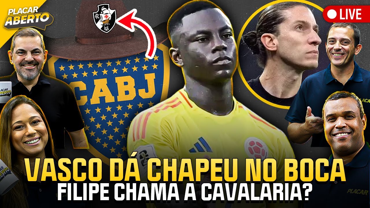 VASCO E BOTAFOGO DISPUTAM CONTRATAÇÃO DE CUIABANO, FLAMENGO NA LANTERNA E MAIS |Placar Aberto |20/01