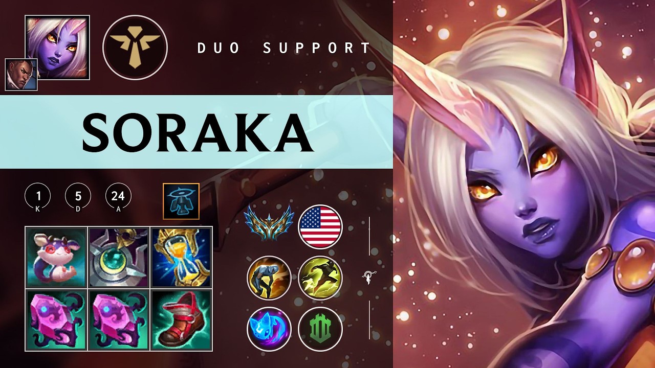 Soraka Support vs Pantheon - NA Challenger Patch 26.05