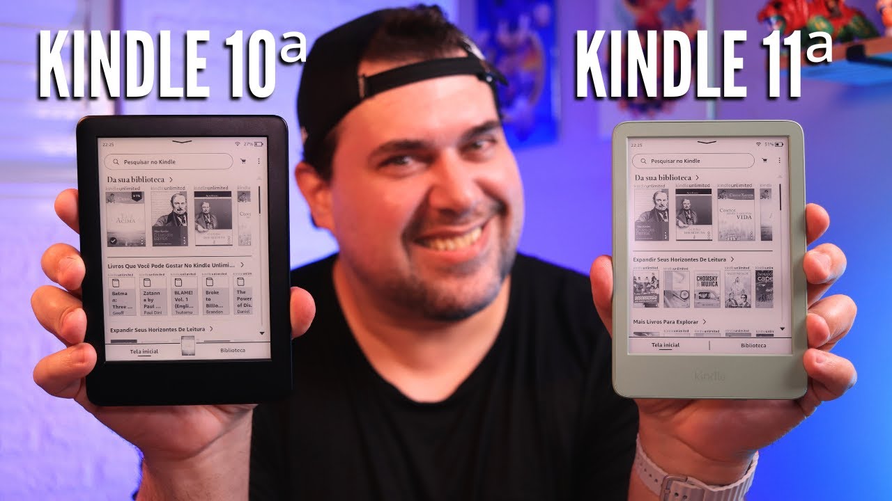 COMPREI O NOVO KINDLE -  Quais as Novidades? (Versão 2024)