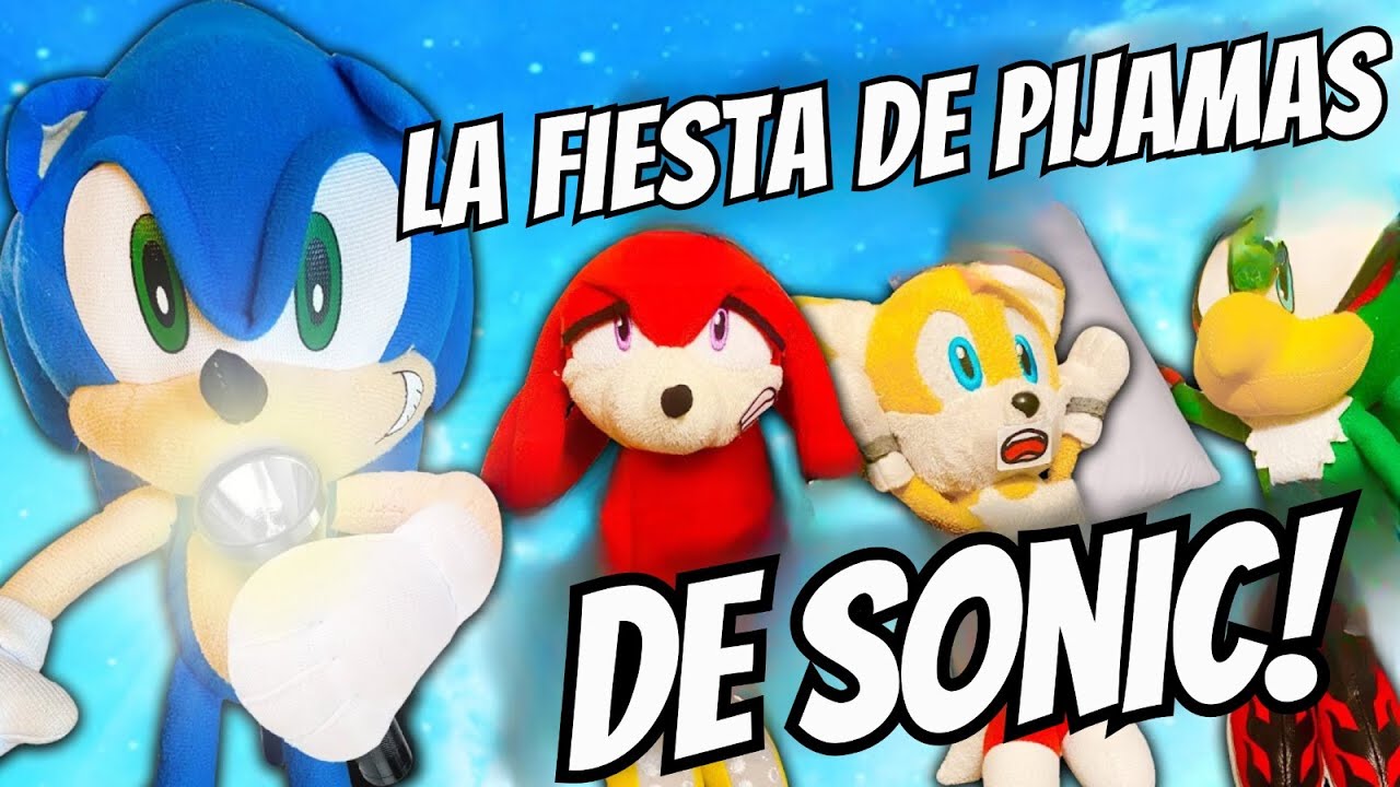 ¡Sonic hace una fiesta de PIJAMAS! 🎉 - Sonic and Friends en Español