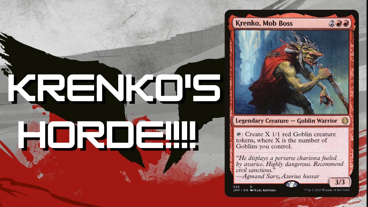 What are the best EDH cards for Krenko, Mob Boss? | Goblin tribal [Infinite mana and damage!] 8/30