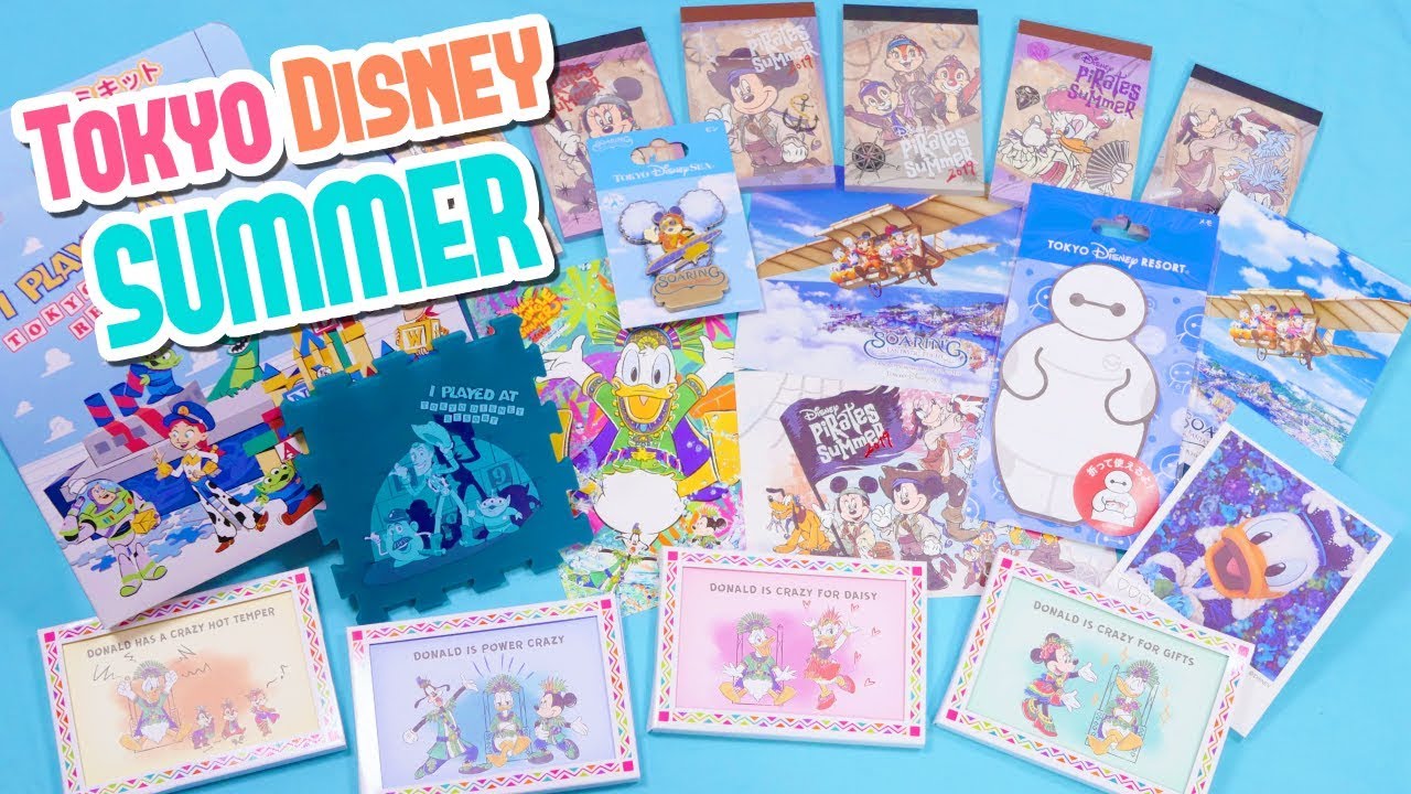 Tokyo Disney Summer Stationery Haul 2019