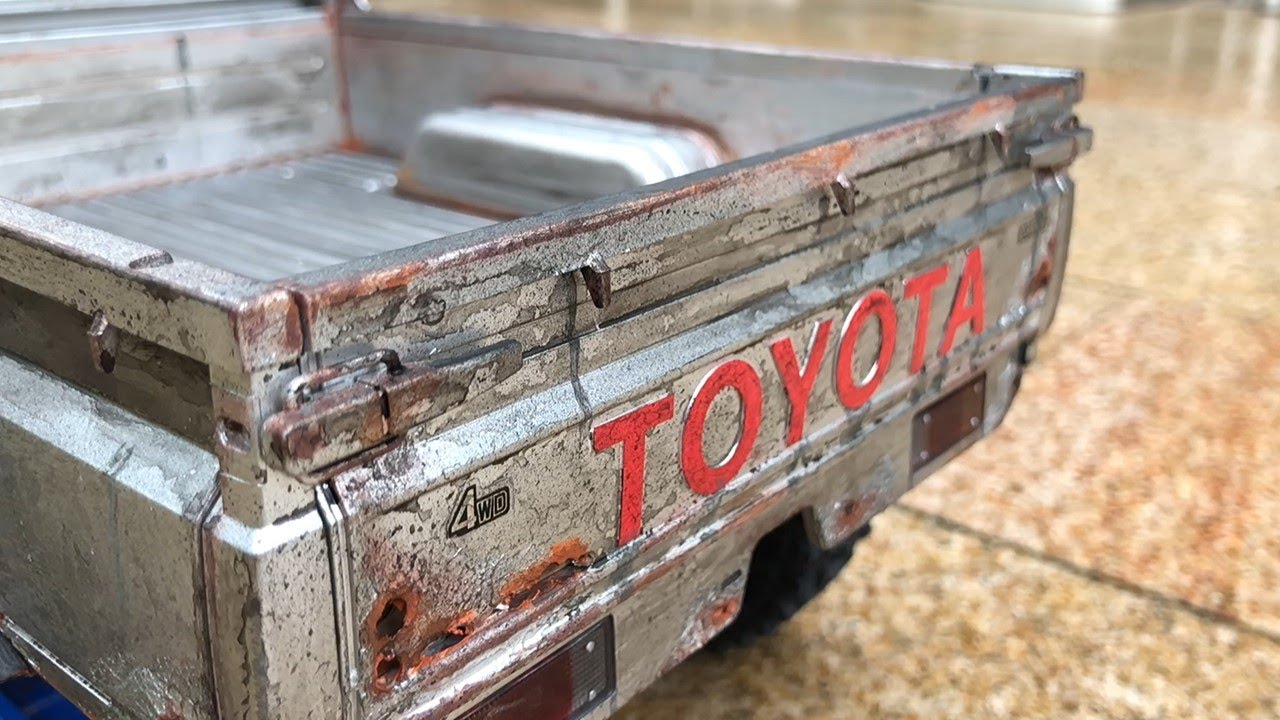How to Make a Model Car Rusty and Dusty!