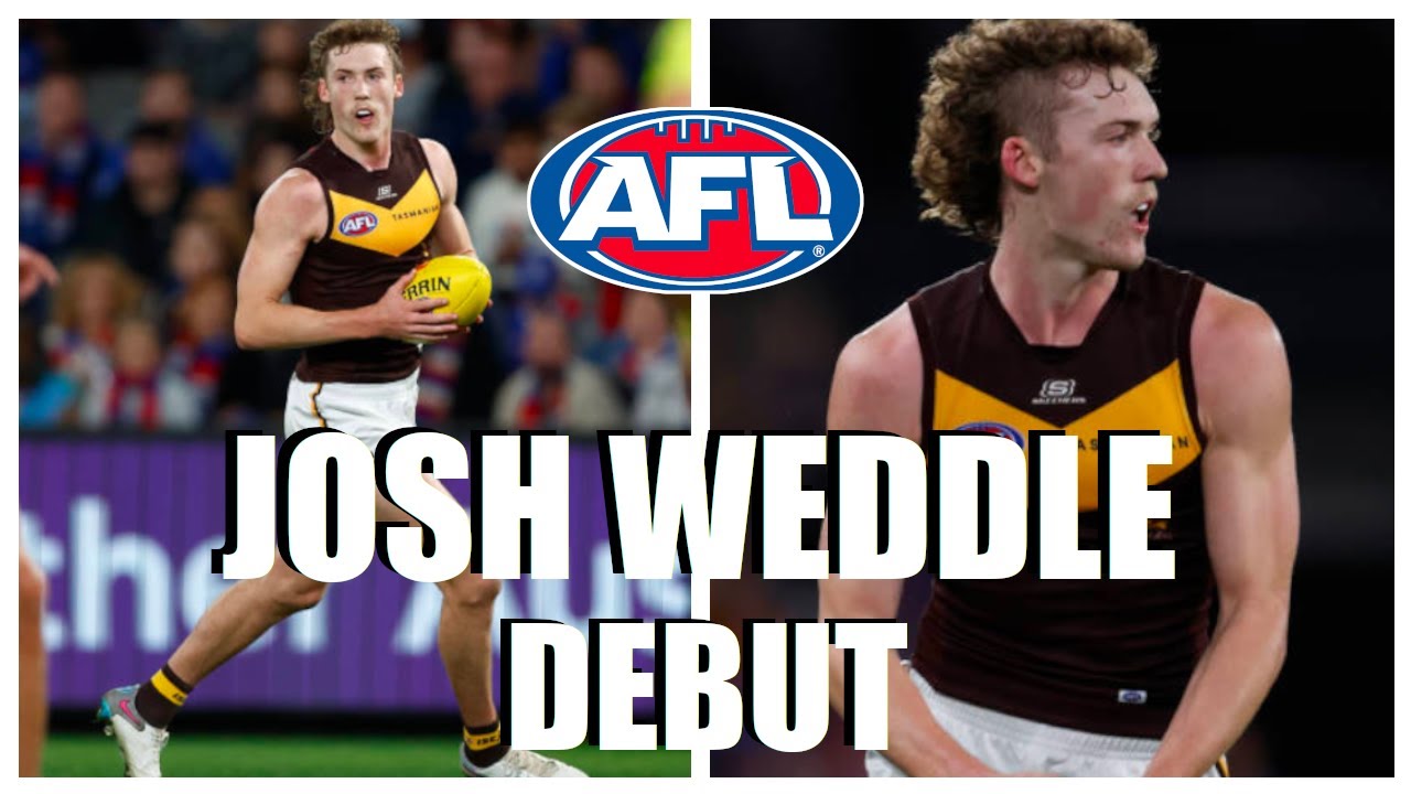 Josh Weddle Debut Highlights | Round 7 | AFL 2023