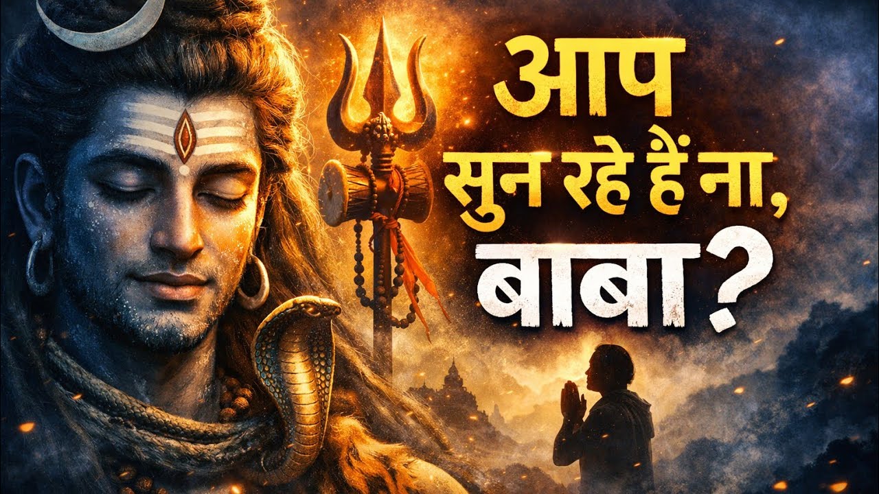 हे भोलेनाथ&hellip; क्या आप सुन रहे हैं? 🔱 | Divine Aadya प्रार्थना