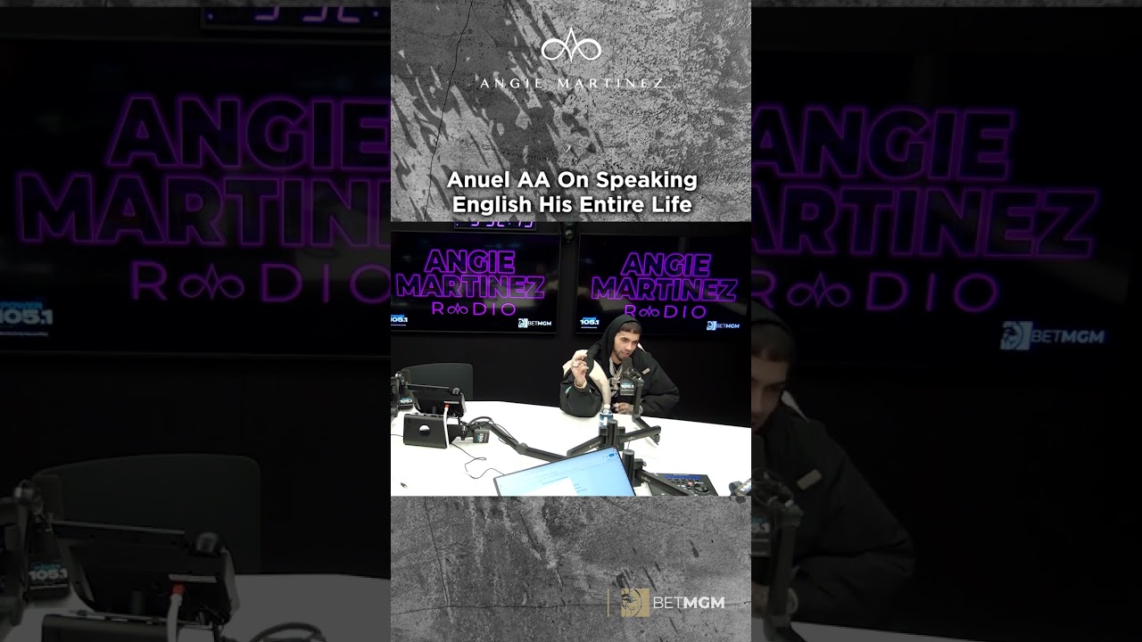 Did You Know Anuel AA Grew Up Speaking English? #Shorts