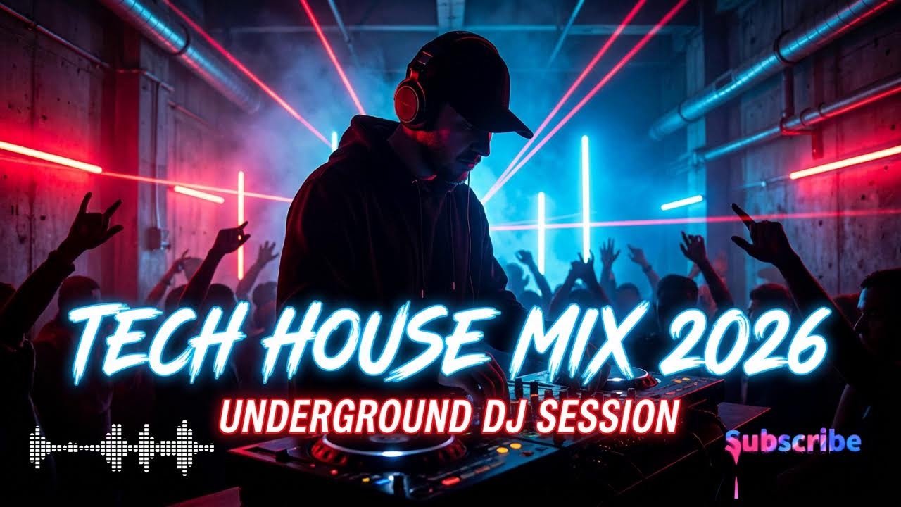 Warehouse Rave Anthems 🔥 Best Underground Tech House Mix for Real Ravers