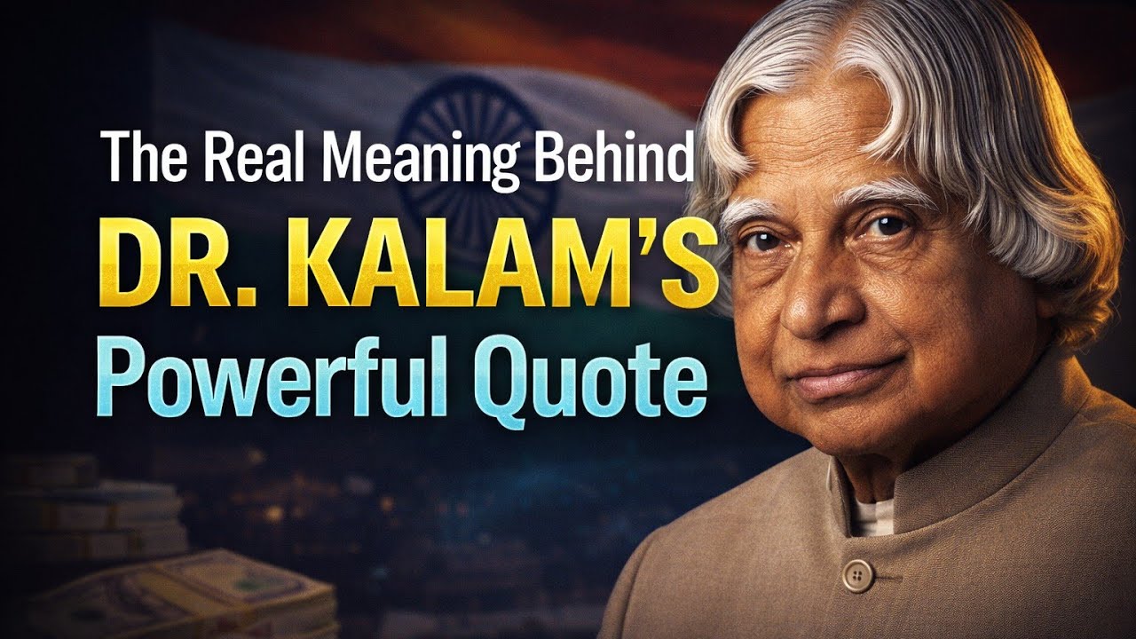 The Real Meaning Behind Dr. Kalam’s Powerful Quote” #quotes #motivationalquotes