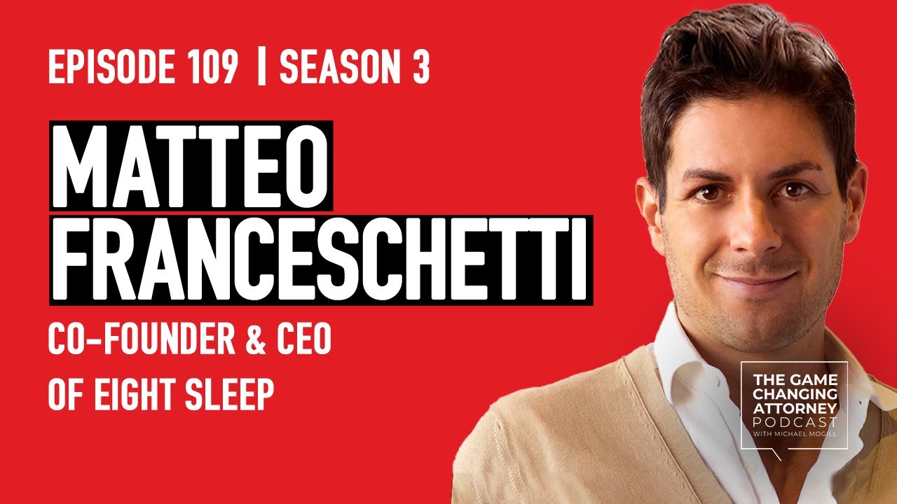 Matteo Franceschetti On Eight Sleep's Pods Pro, Entrepreneurship & Getting Better Sleep