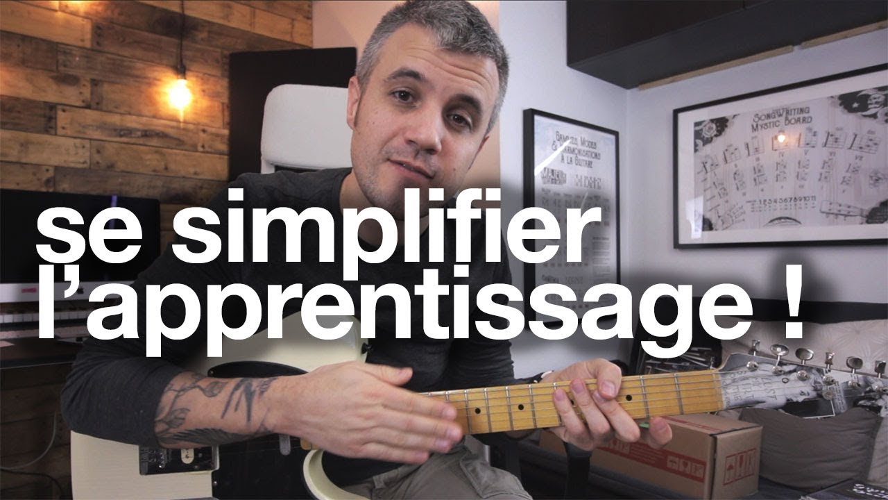 Comment se simplifier l'apprentissage des gammes et des arpèges ?