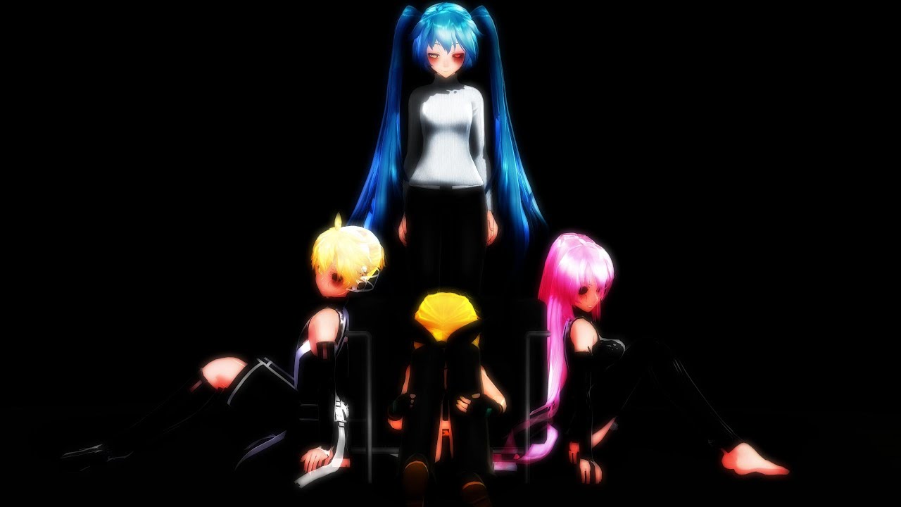 【MMD】You can't hide from us【Kagamine Rin】