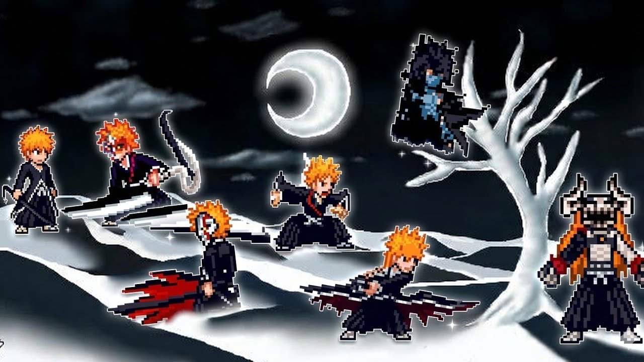 Ultimate ichigo all forms by calliso mugen 