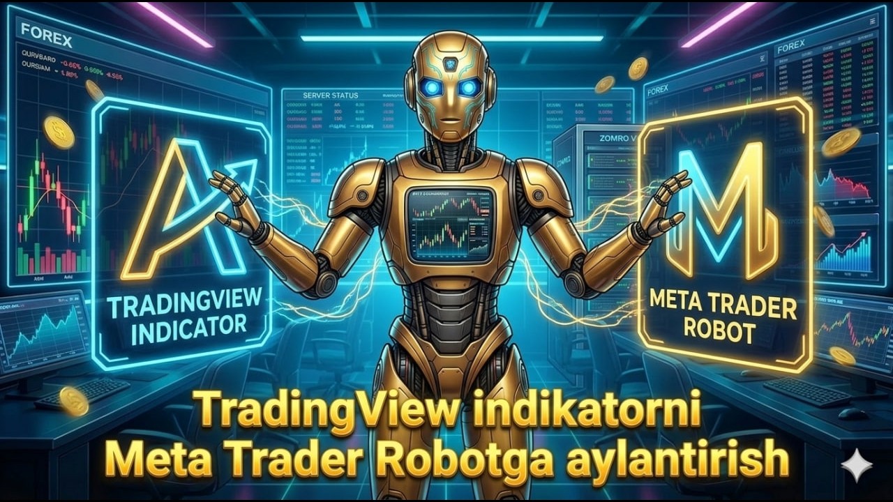 TradingView Indikatorini MetaTrader Robotiga Aylantirish | Buyurtma Asosida Tayyorlangan Loyiha