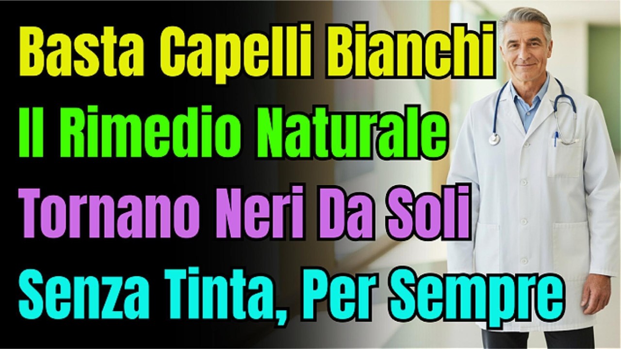 Stop Alle Tinture! I 4 Segreti Cinesi Per Far Tornare Neri I Capelli Bianchi Naturalmente!