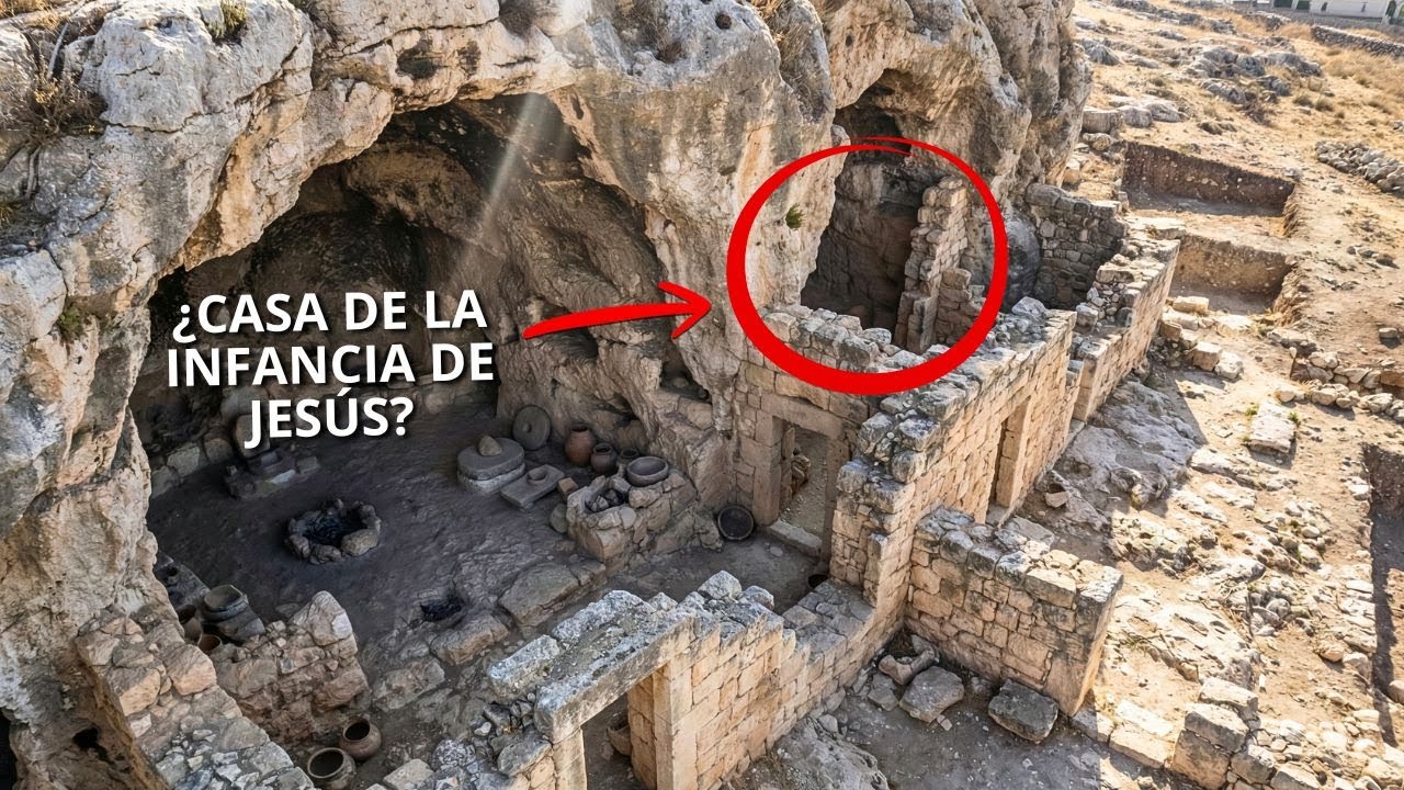 CASA DE LA INFANCIA DE JESÚS ENCONTRADA EN NAZARET, SEGÚN ARQUEÓLOGOS