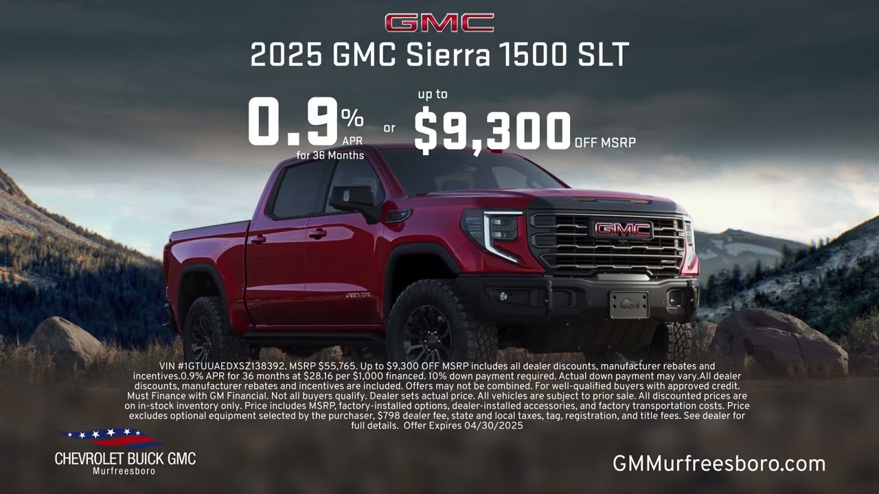 Truck Month | Chevrolet Buick GMC of Murfreesboro