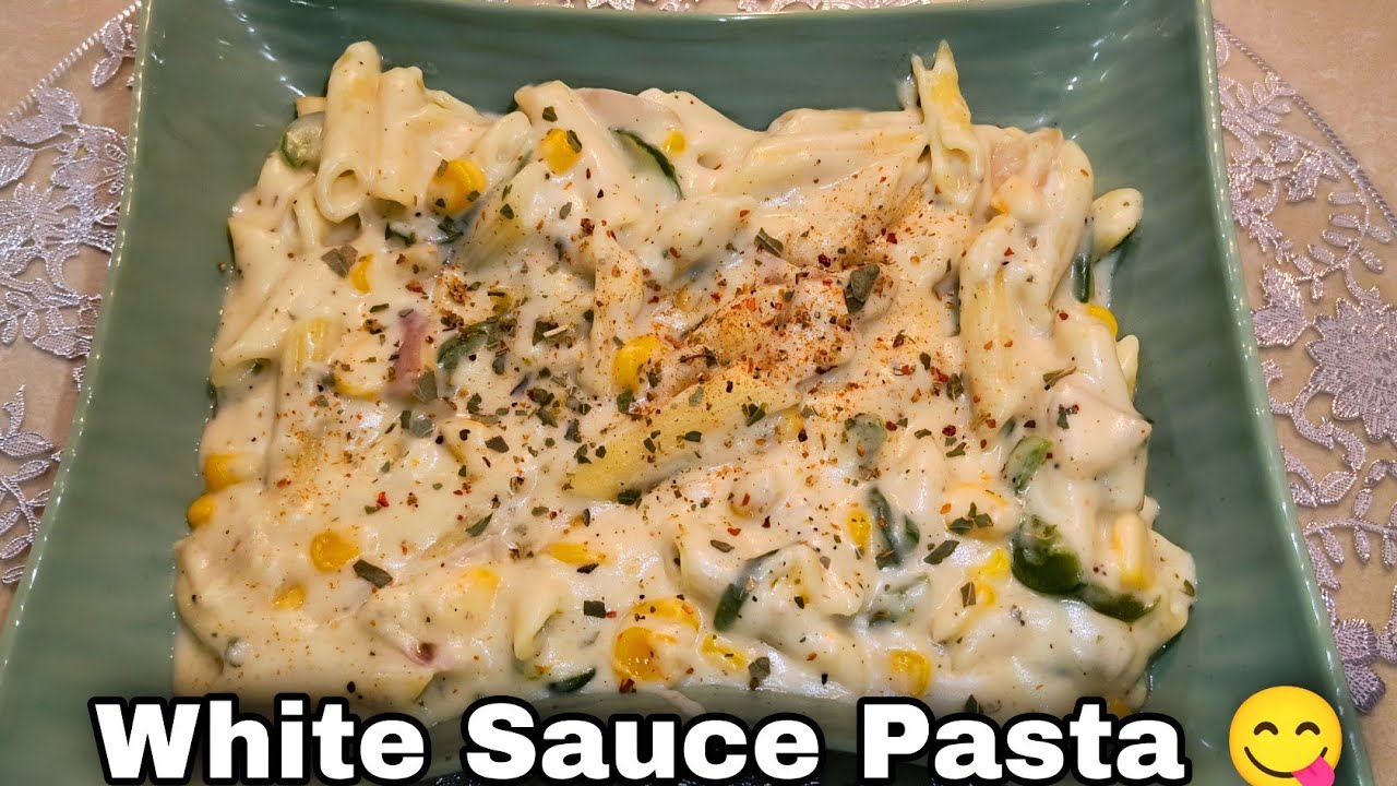 ⭐ Creamy White Sauce Pasta | Restaurant Style at Home