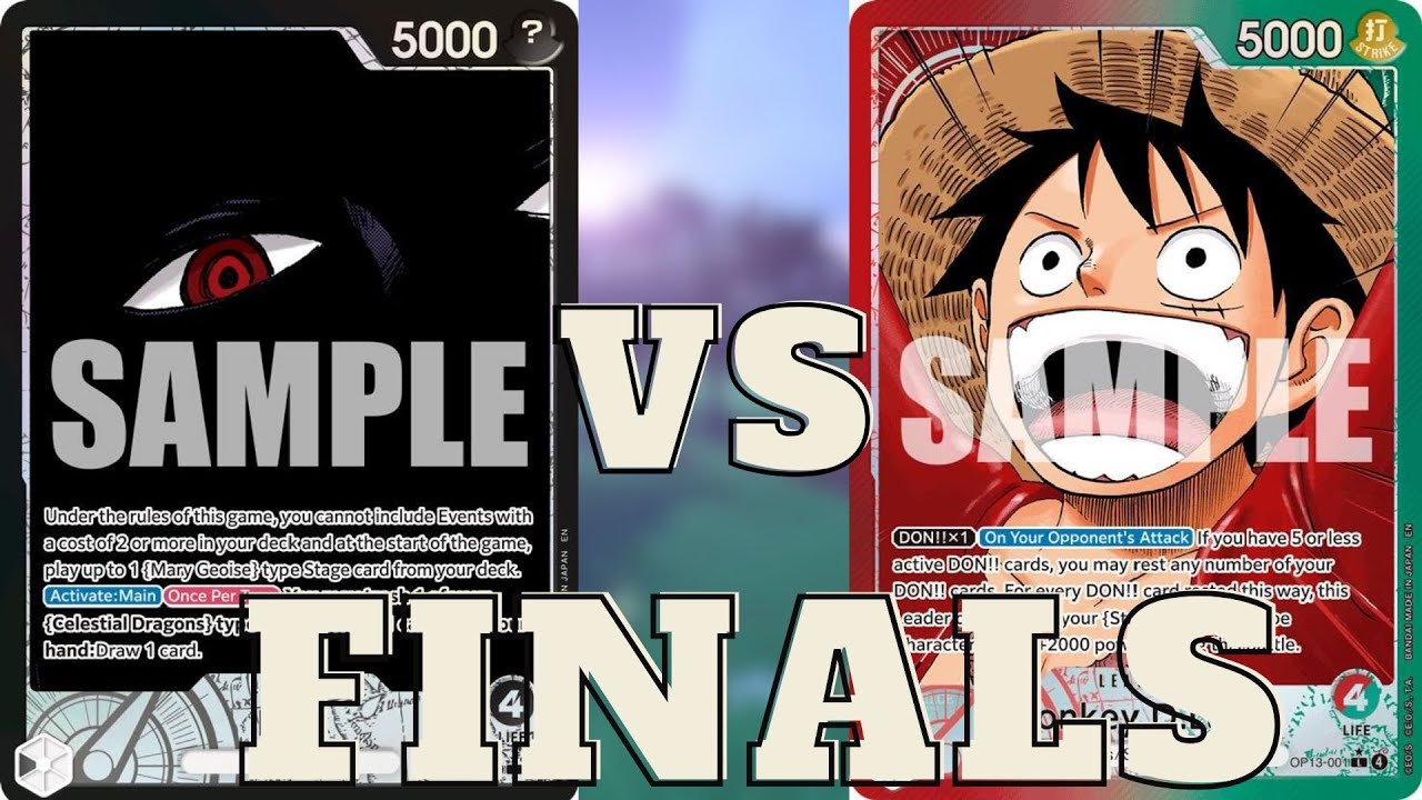 [OP-13] Black IMU Vs Green/Red Luffy | FINALS! | IMU SKILLS GO CRAZY!!!!!