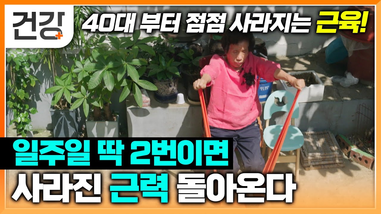 40대부터 점차 줄어드는 근육량 꾸준한 운동 습관으로 사라진 근력 돌릴 수 있다! | 노쇠 전 단계 | 명의 | #EBS건강