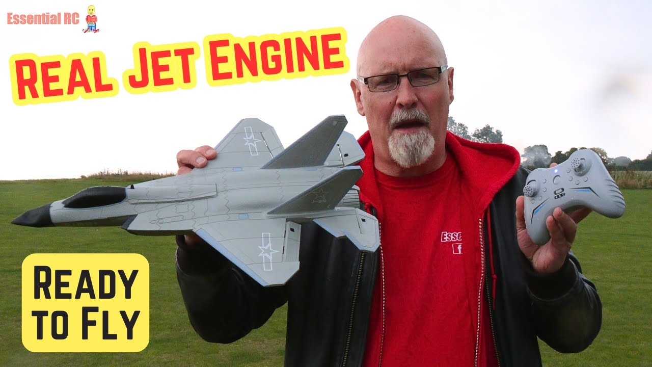 Mini RC J-35 Fighter Jet with Electric Ducted Fan and Stabilisation for NEW Pilots !