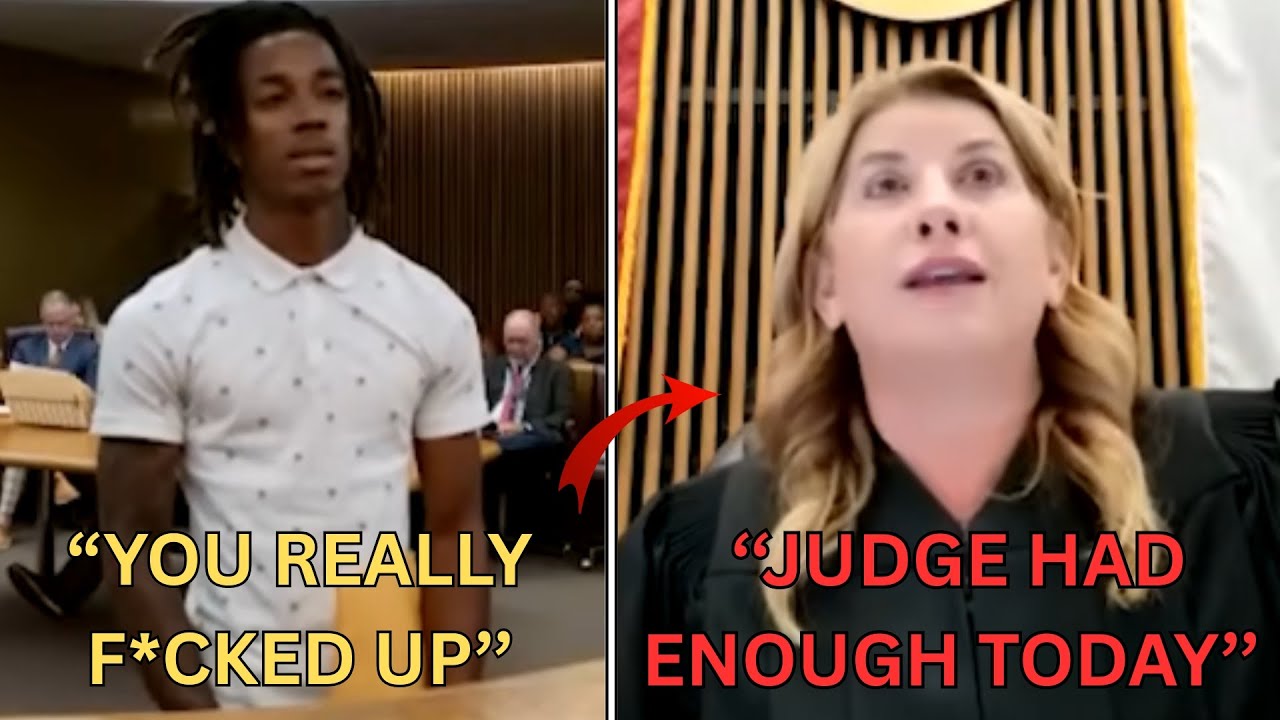 “One More Mistake = 10 Years 😱 Judge Gives Final Warning in Court ⚖️🚨”