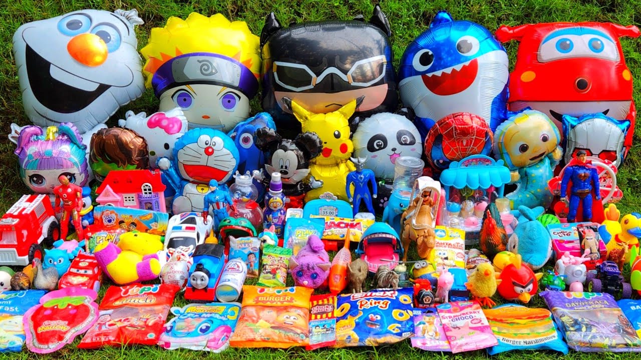 Hunting Es krim  Masakan Yupi Baby shark Masya and The Bear Upin Ipin Bebek Gajah Balon Karakter 100