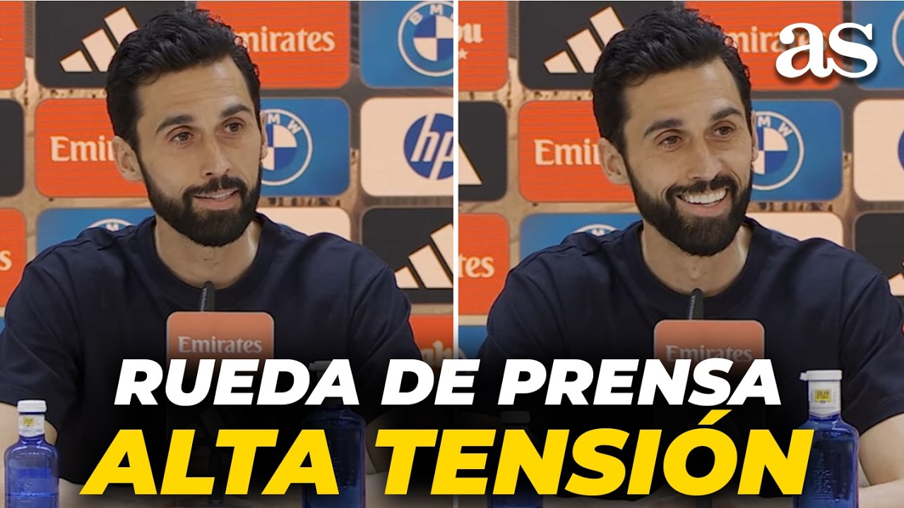 El MOMENTO TENSO de ARBELOA en rueda de prensa al decirle en su cara que el REAL MADRID 