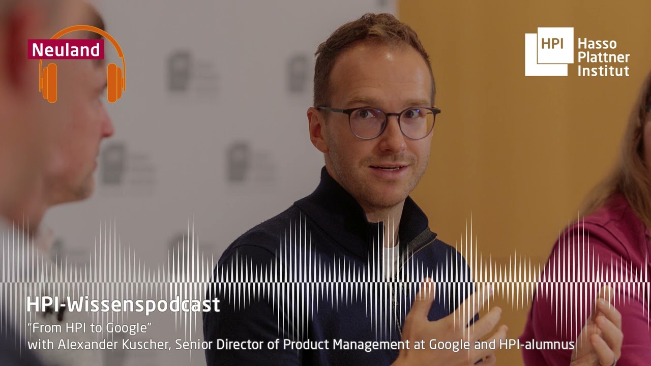 From Google to HPI | HPI-Wissenspodcast 