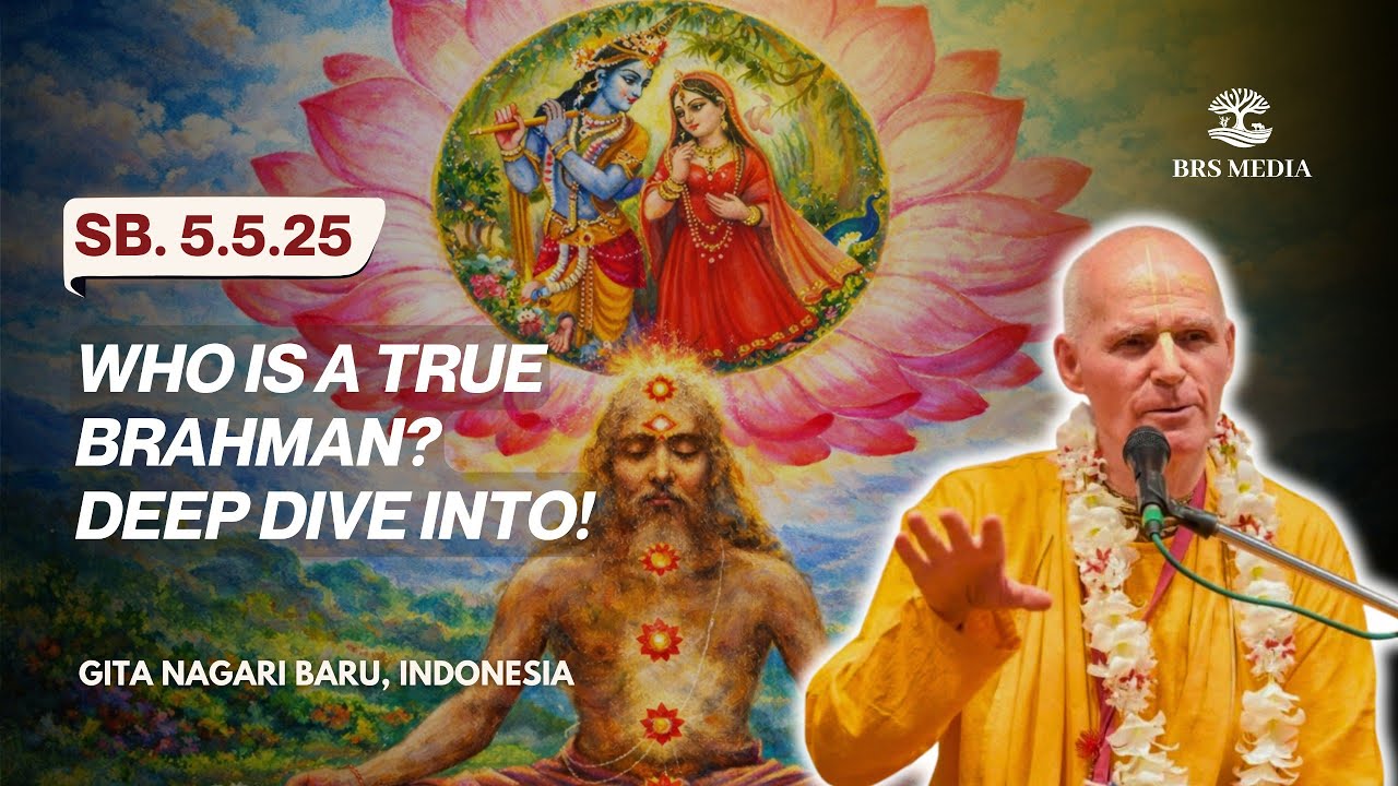 The Qualities of a Pure Brahmana | SB. 5.5.25 | GNB | Bhakti Raghava Swami