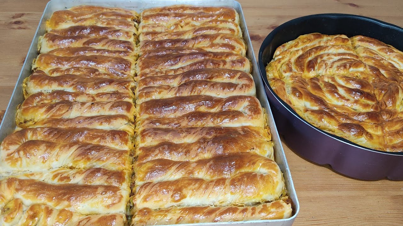 💯 El Açması Kıymalı pırasalı börek nasıl yapılır?