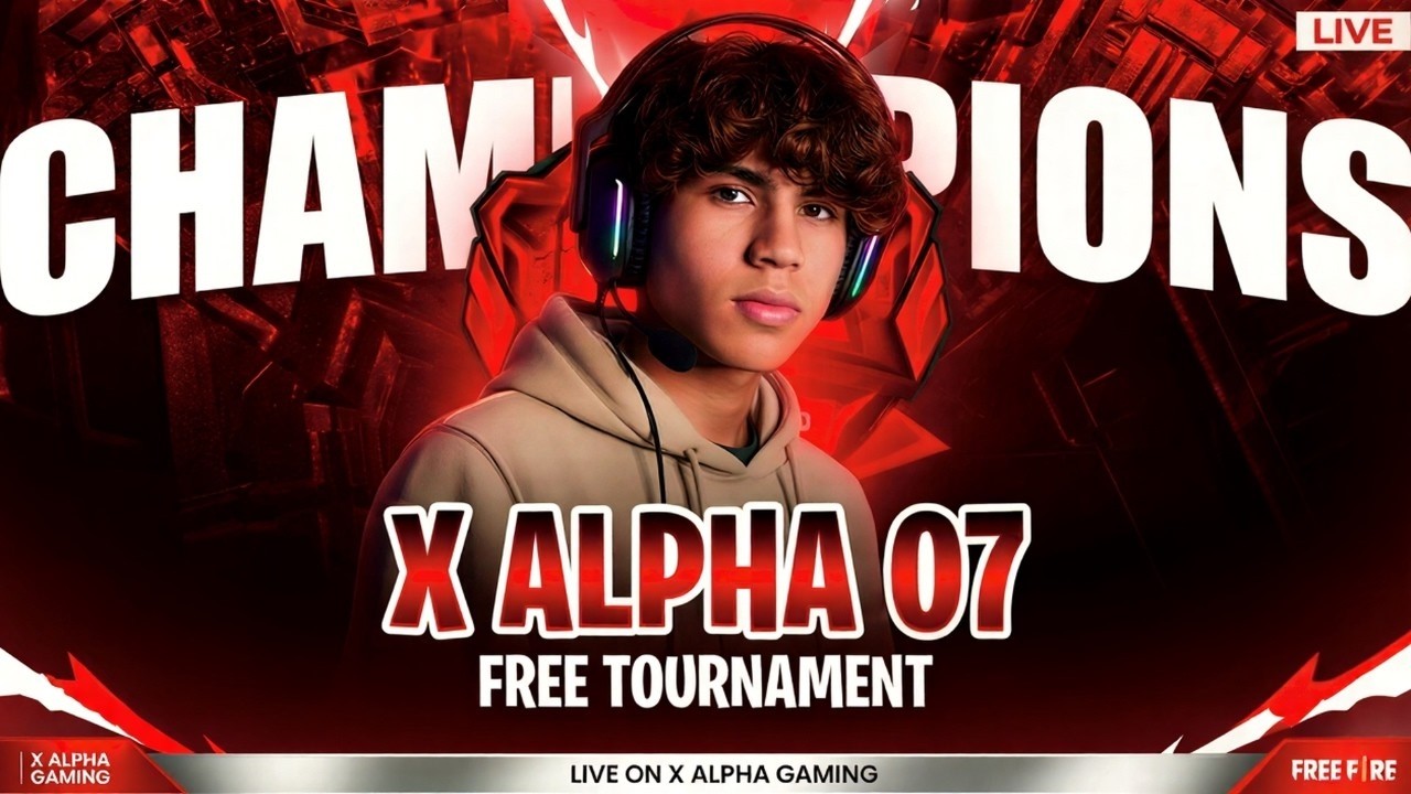 🔴[Live] X Alpha Is Here 😡 Free Fire Esports Lobby Live 🗿👑-Garena Free Fire !! #freefireesportindia