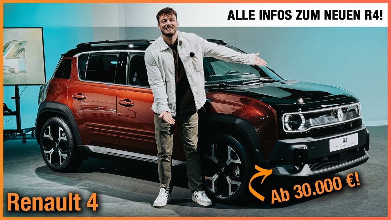 Renault 4 im Test (2025) Alle Infos zum NEUEN R4! Review | Innenraum | Iconic | E-Tech | Preis